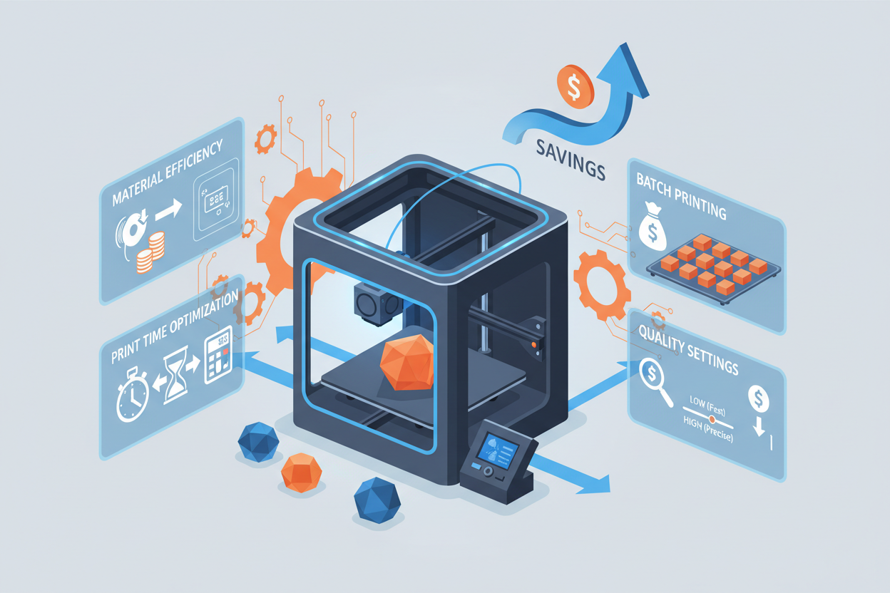 3D Baskıda Parça Başına Maliyet Nasıl Düşürülür? (Gerçek Senaryolarla)