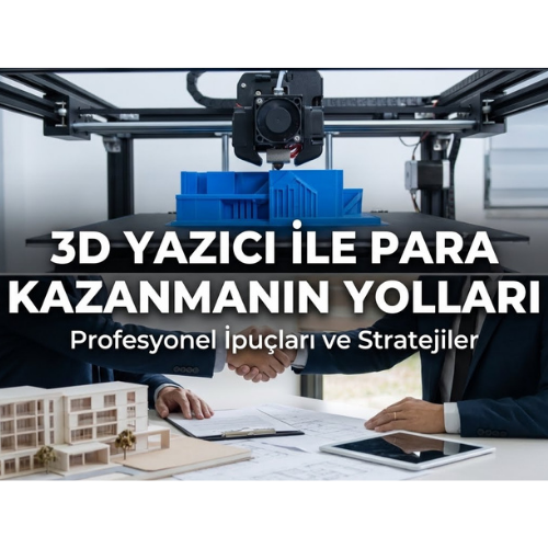 3D Yazıcı ile Para Kazanmanın Yolları