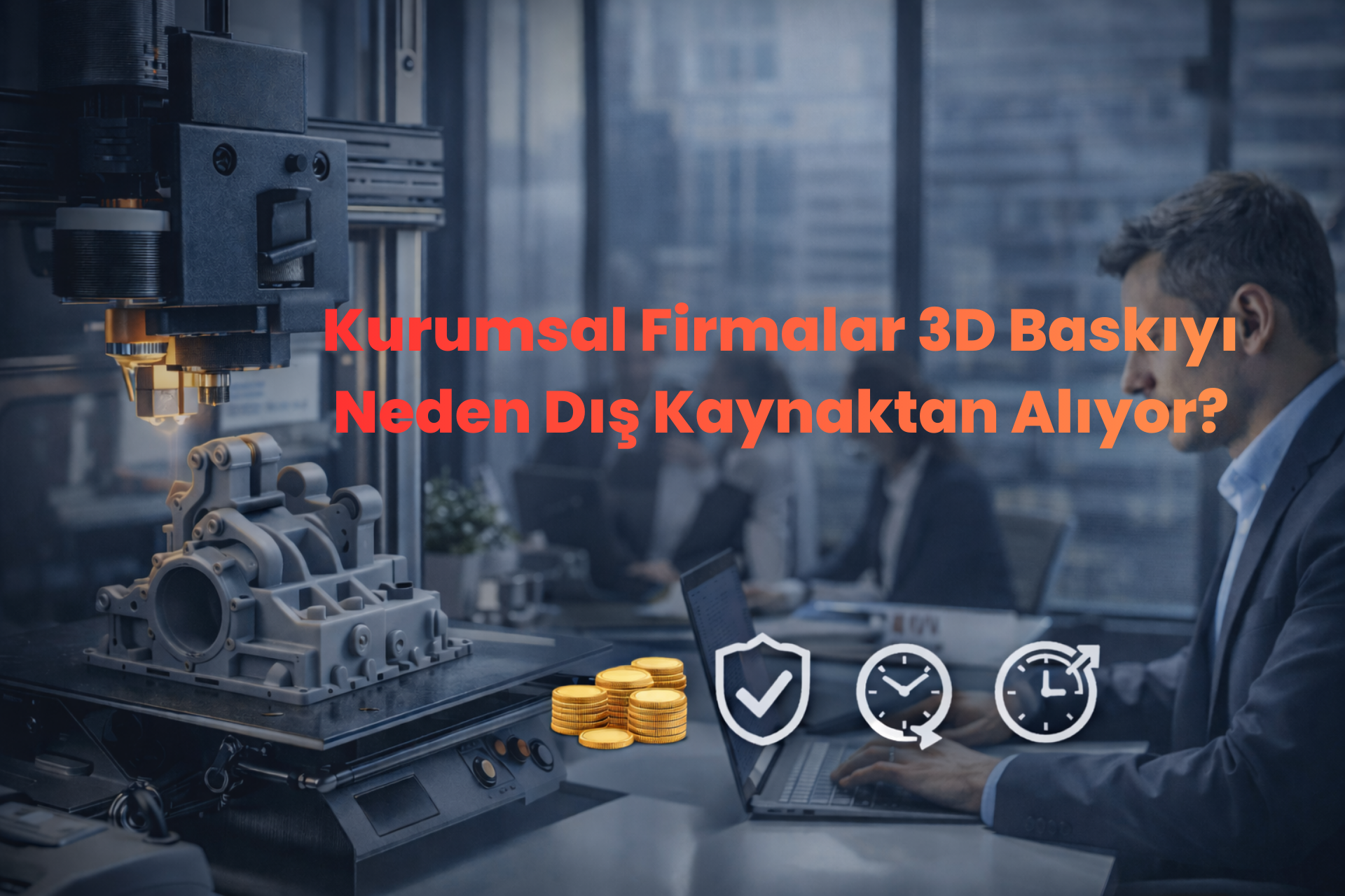 Kurumsal Firmalar 3D Baskıyı Neden Dış Kaynaktan Alıyor?