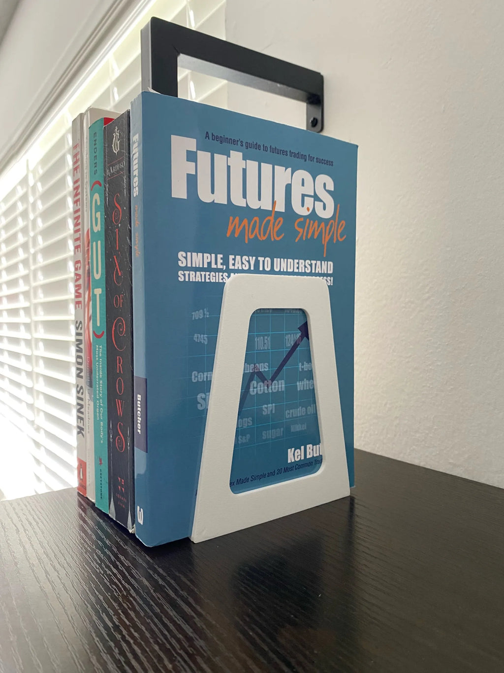 Kitaplık Kitap Sabitleyici 2’li Set – Raf İçi Kitap Destek ve Dik Tutma Aparatı
