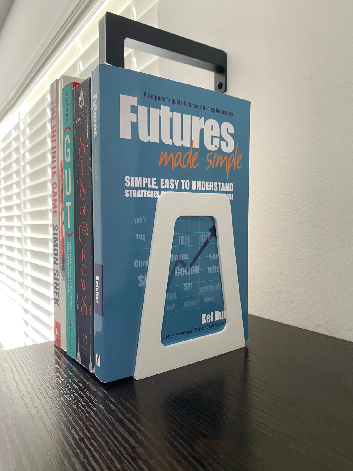 Kitaplık Kitap Sabitleyici 2’li Set – Raf İçi Kitap Destek ve Dik Tutma Aparatı