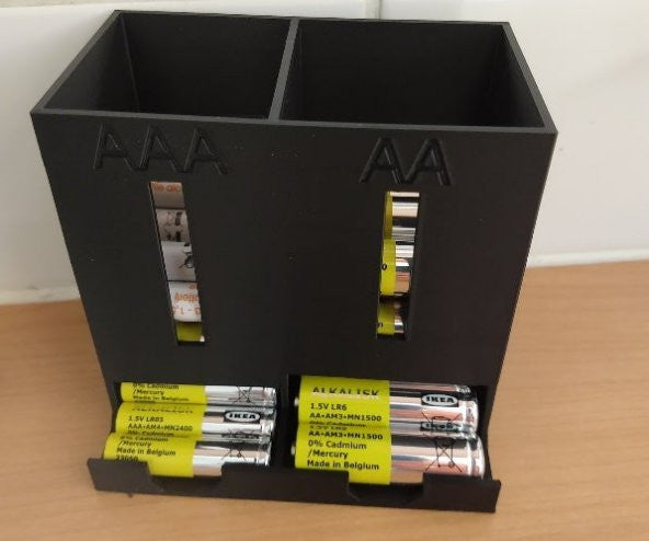 Pil Düzenleyici ( AA & AAA ) – Masaüstü Pil Dispenseri