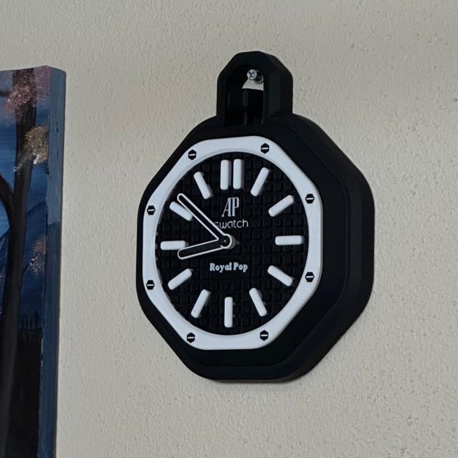 AP x Swatch Royal Pop Duvar Saati | Premium Tasarım