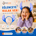 Stitch Tasarımlı Kafa Bandı | Eğlenceli ve Hafif Saç Aksesuarı