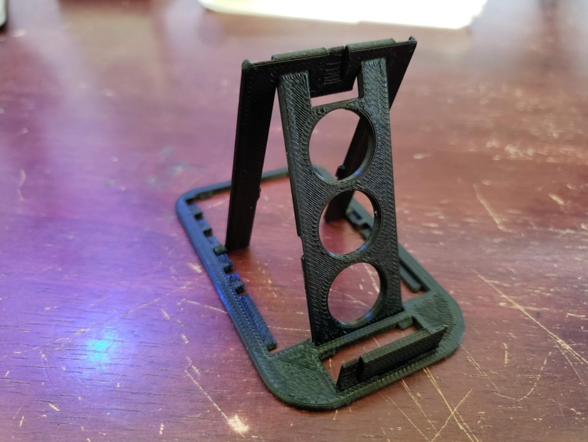 Kredi Kartı Boyutunda Katlanır Telefon Tutucu