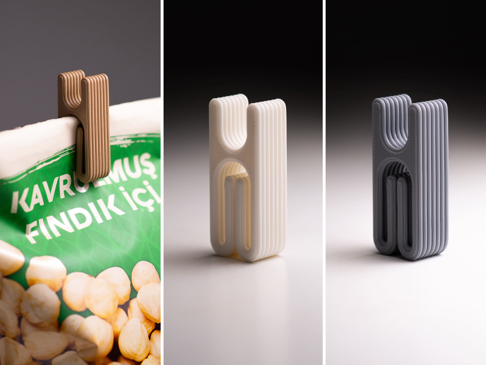 Çok Amaçlı Poşet Klipsi | Gıda Saklama ve Paket Kapatma Aparatı - 3 ADET