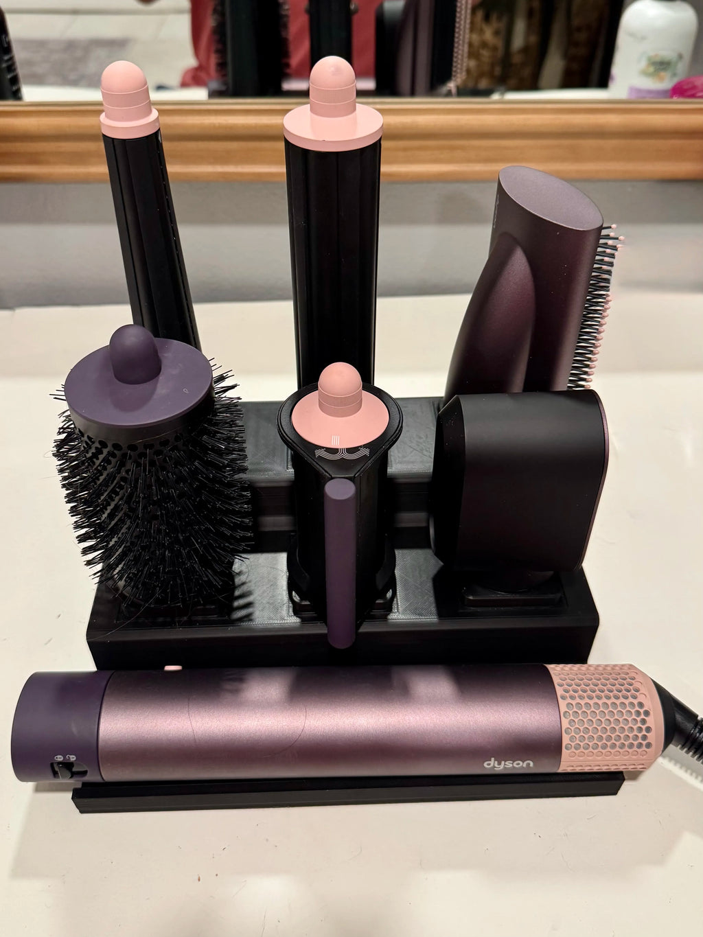 Dyson Airwrap Uyumlu Premium Düzenleyici Stand | Masaüstü Organizer