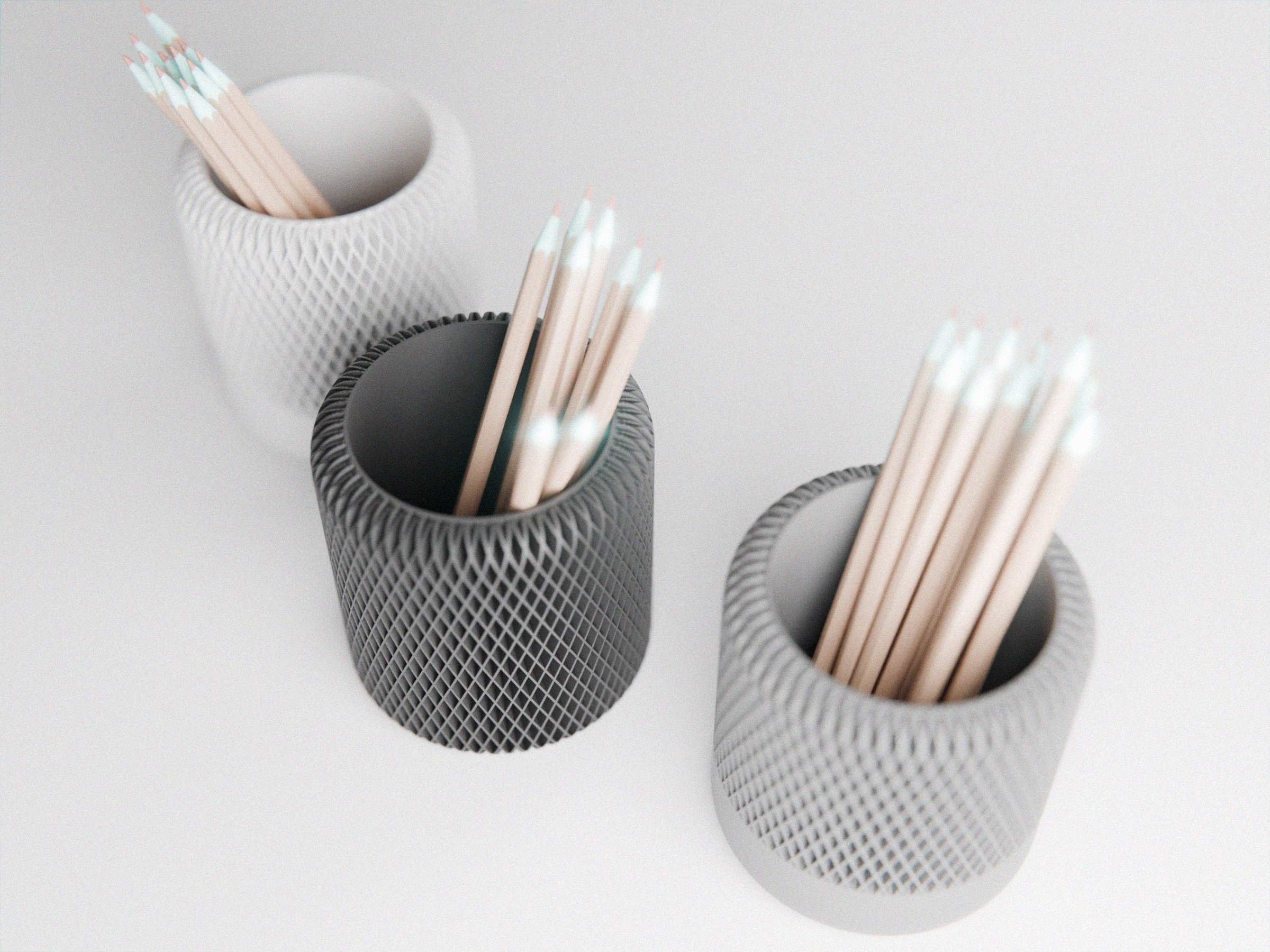 Modern Masaüstü Kalemlik – Minimal Tasarım Ofis ve Çalışma Masası Düzenleyici