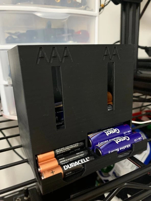 Pil Düzenleyici ( AA & AAA ) – Masaüstü Pil Dispenseri